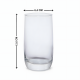 Glass Cup Set - 6 Pcs